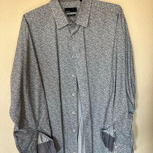 Men's Classic Gray Patterned Shirt